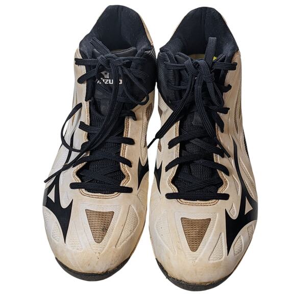 Mizuno Shoes Men 11.5 Sports Cleats Athletic Spikes Durable Turf Baseball Soccer - Picture 1 of 16